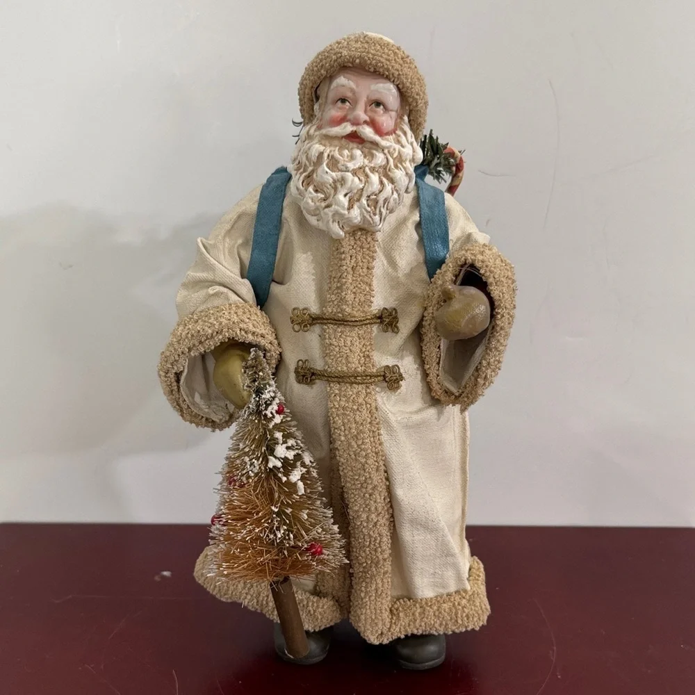 Possible Dreams Clothtique Santa figurine,  